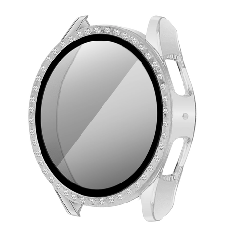 Coque diament avec verre Samsung Galaxy Watch 7 - 40mm (transparent)