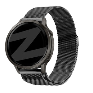 Bandz Bracelet milanais 'Loop' Garmin Forerunner 70 (noir)