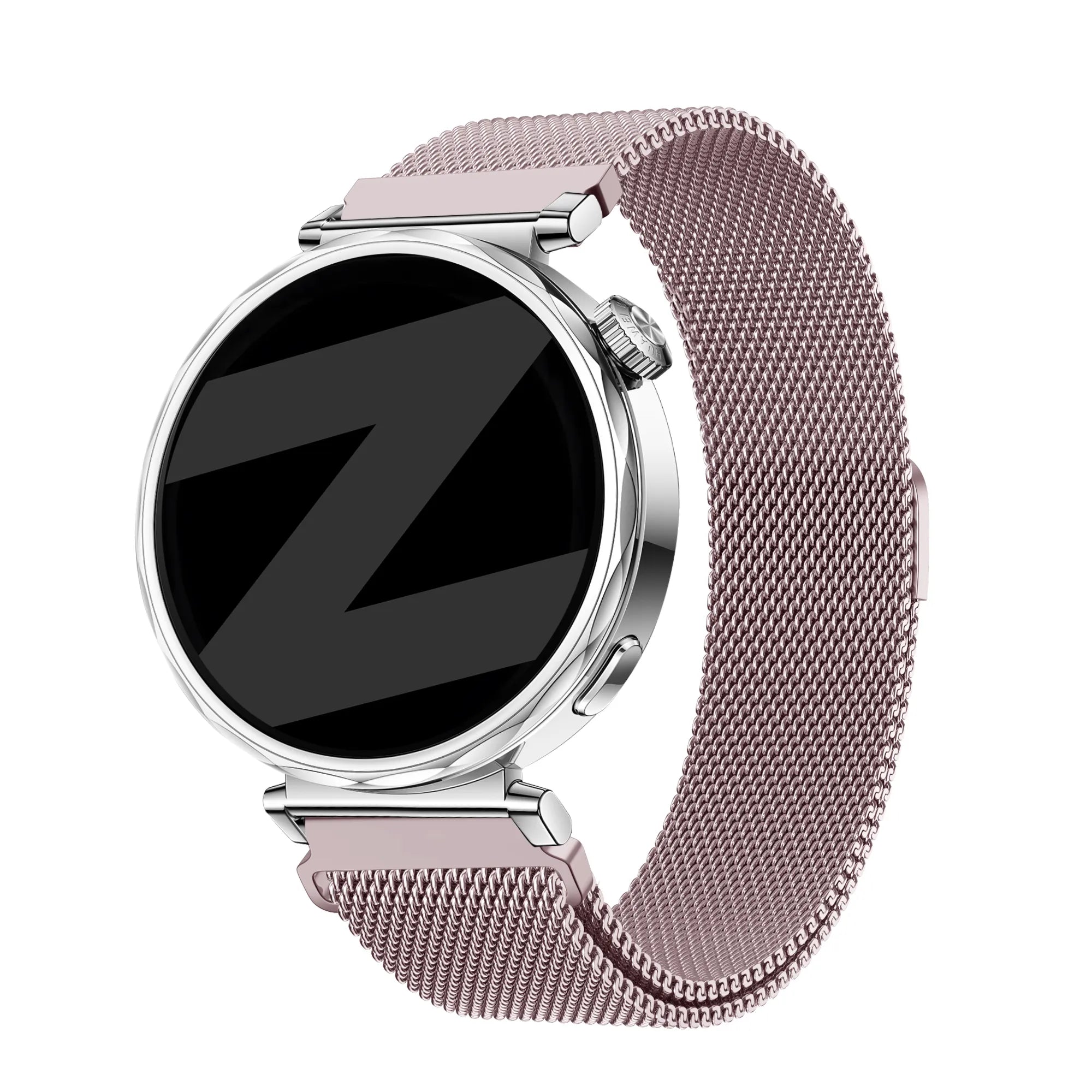 Bandz Fossil Gen 6 - 42mm Milanese Strap 'Easy fit' (Pink)