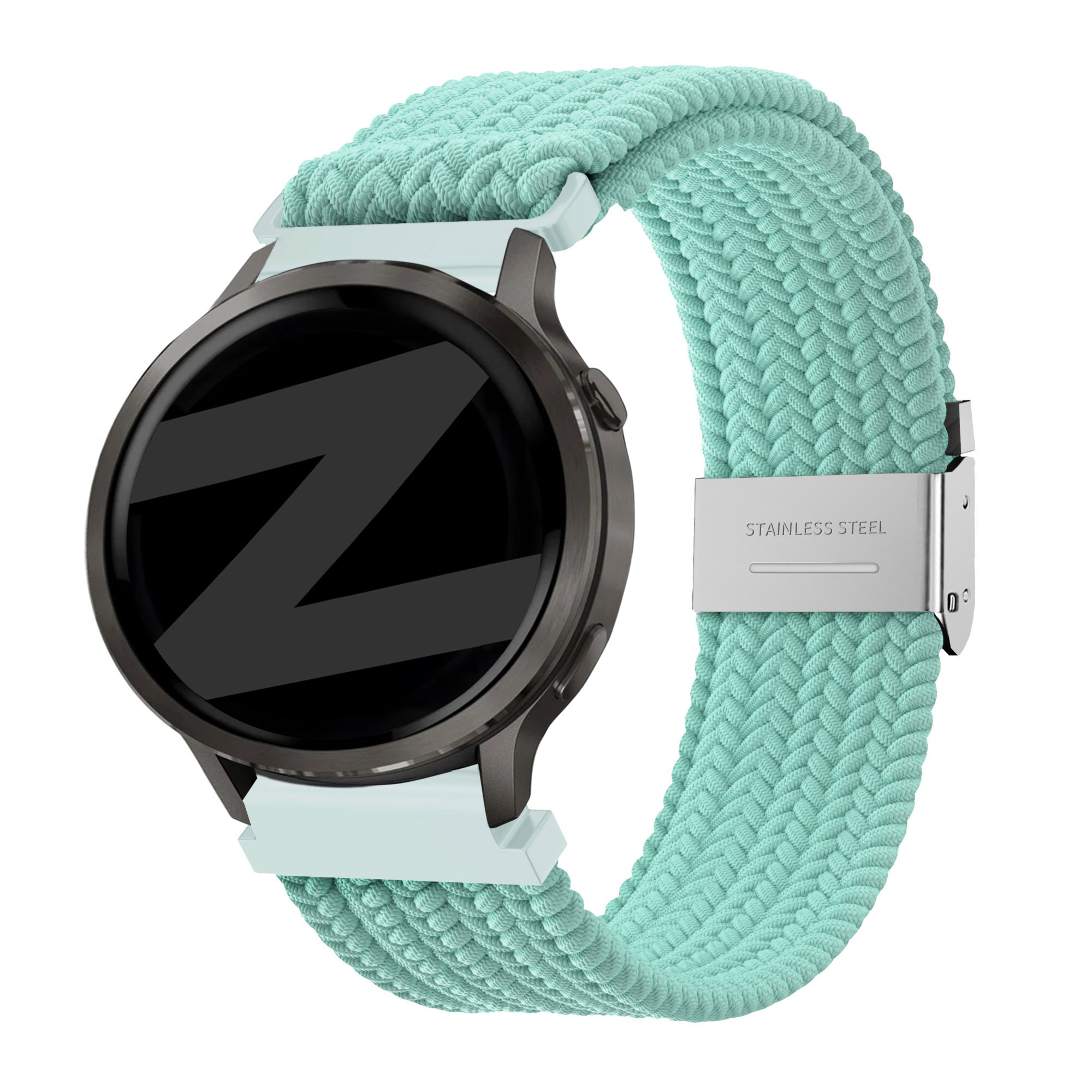 Bandz Bracelet nylon tissé Garmin Forerunner 70 (turquoise)