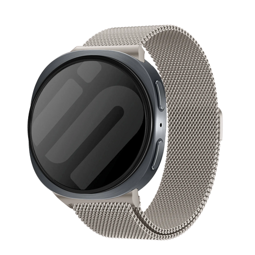 Bracelet milanais Samsung Galaxy Watch 8 Classic (lumière stellaire)