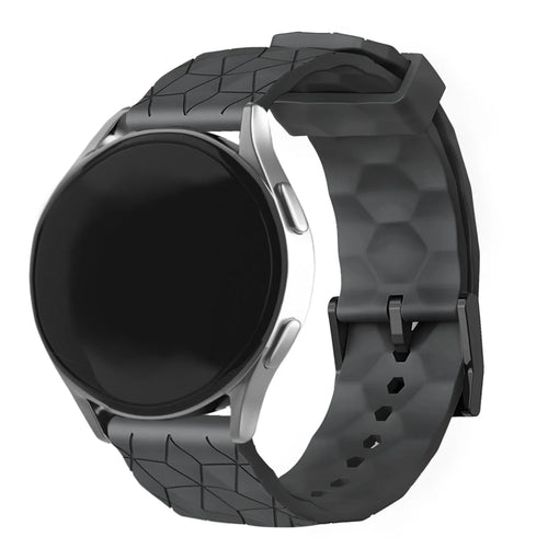 Gard Pro Health Smartwatch 3 - 48mm Silicone Strap Hexagons (Black)