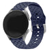 Samsung Galaxy Watch 6 Classic 43mm Braided Silicone Strap (Dark Blue)