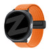 Bandz Samsung Galaxy Watch 8 Classic Magnetic Braided Strap (Orange)