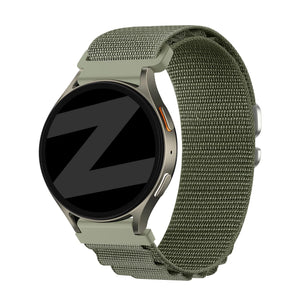 Bandz Bracelet nylon Alpine Suunto Race S (vert olive)