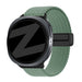 Bandz Samsung Galaxy Watch 9 - 40mm Magnetic Braided Strap (Viridian)