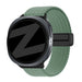 Bandz Samsung Galaxy Watch 9 - 44mm Magnetic Braided Strap (Viridian)