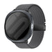 Samsung Galaxy Watch 8 - 44mm Braided Strap with P-Buckle (Dark Grey)