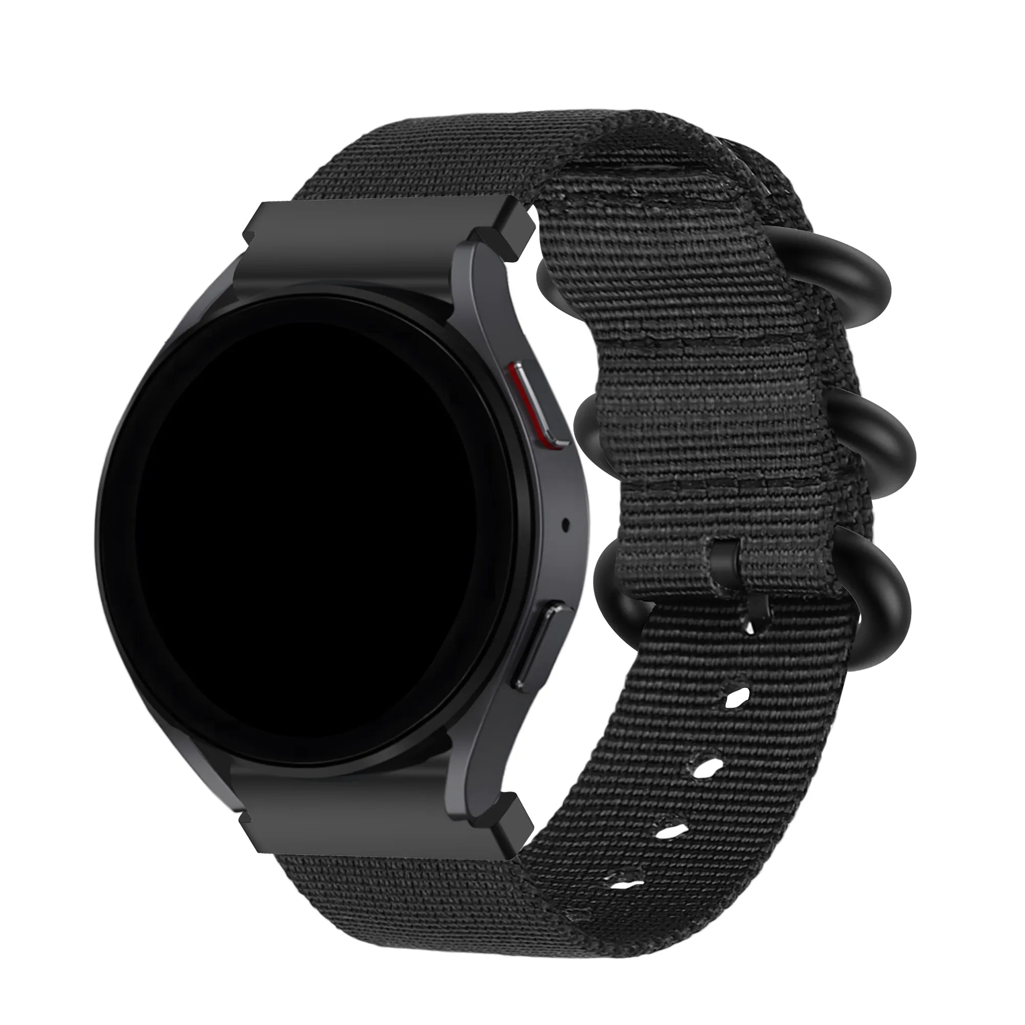 BALR Bracelet nylon avec boucle Samsung Galaxy Watch 3 41mm (noir)