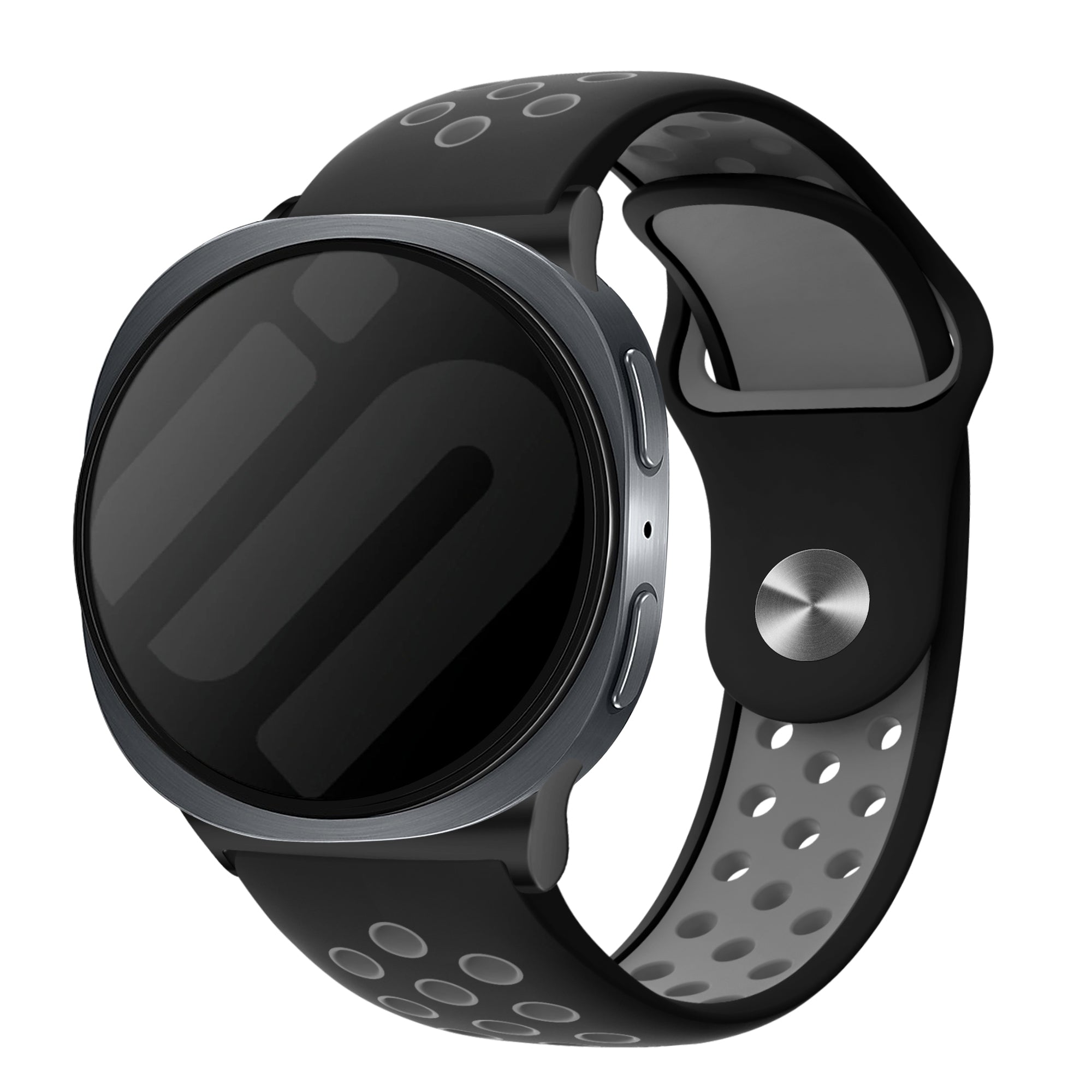 Bracelet sport Samsung Galaxy Watch 9 - 40mm (noir/gris)