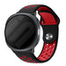 Bracelet sport Samsung Galaxy Watch 8 - 40mm (noir/rouge)