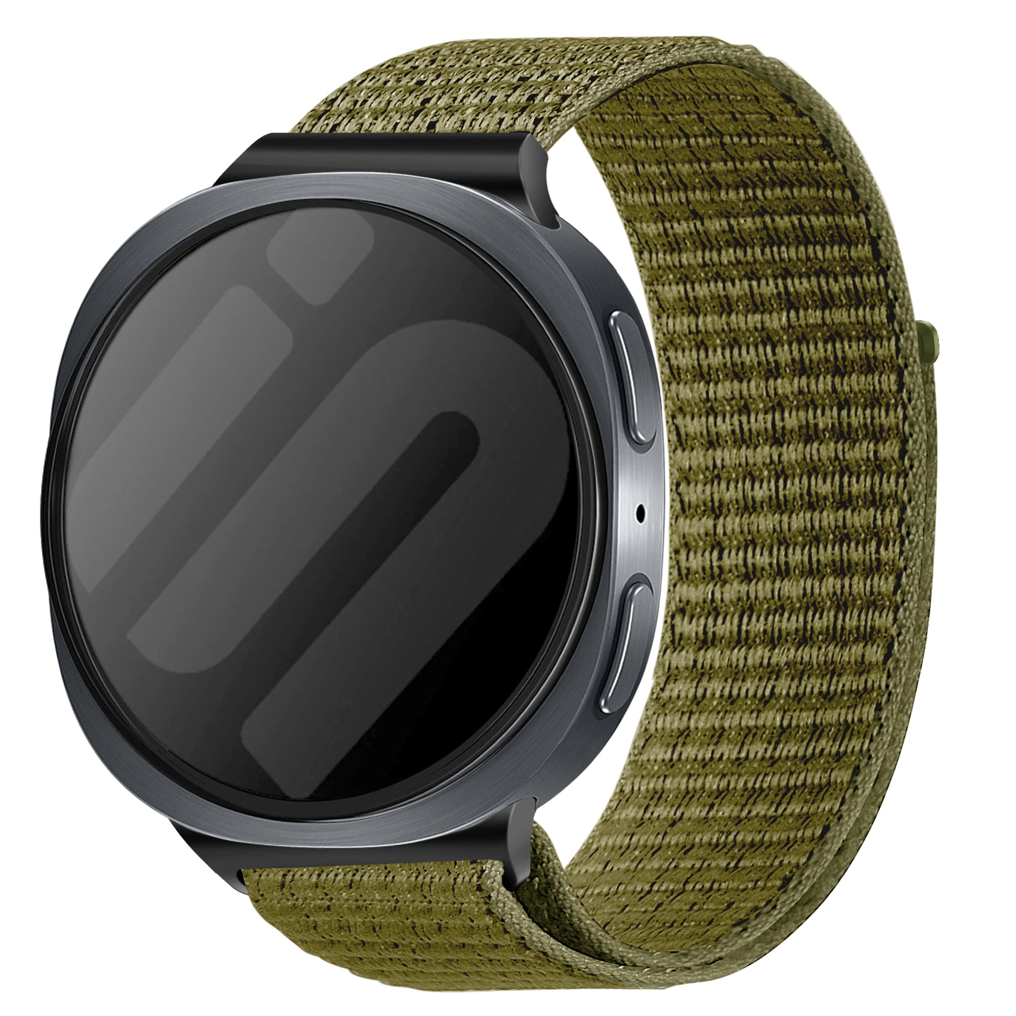 Bracelet nylon Samsung Galaxy Watch 8 Classic (olive)