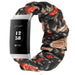 Bracelet chouchou Fitbit Charge 4 (fleurs)