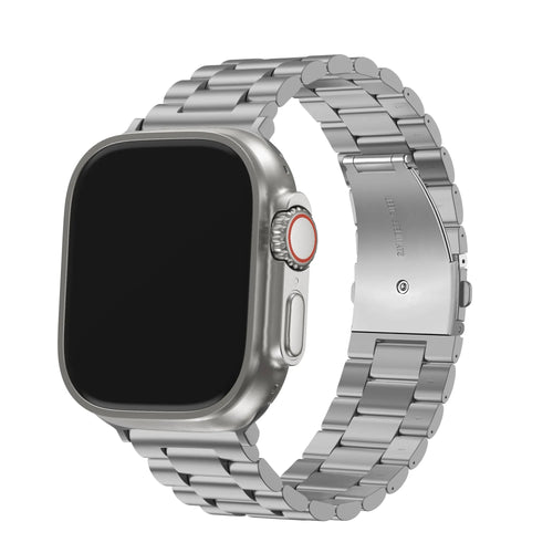 BALR Bracelet titane Apple Watch (argent)