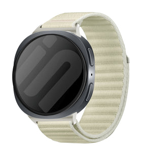 Bracelet nylon Wave Samsung Galaxy Watch 8 - 40mm (lumière stellaire)