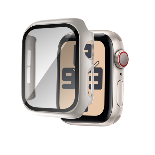 Bandz Apple Watch 10 & 11 - 46mm PC Case with Glass (Titanium)