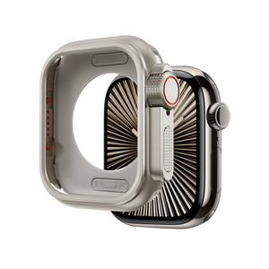 Bandz Coque métallique Apple Watch (titane)