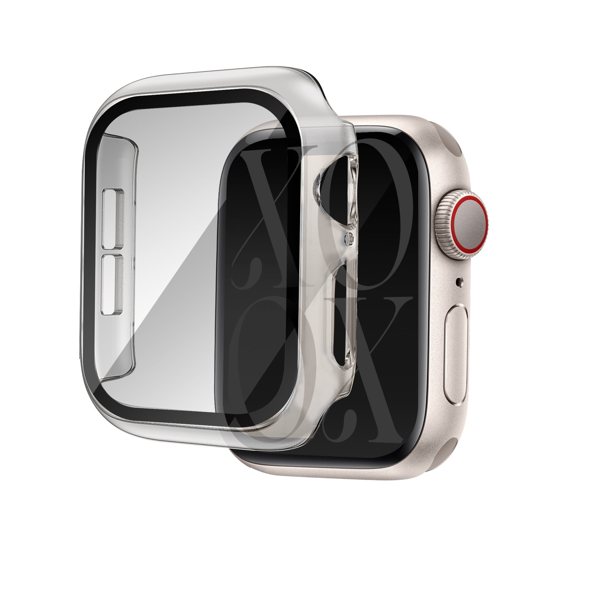xoxo Wildhearts Coque Apple Watch - transparent
