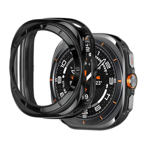 Bandz Coque TPU galvanisé Samsung Galaxy Watch Ultra (noir)