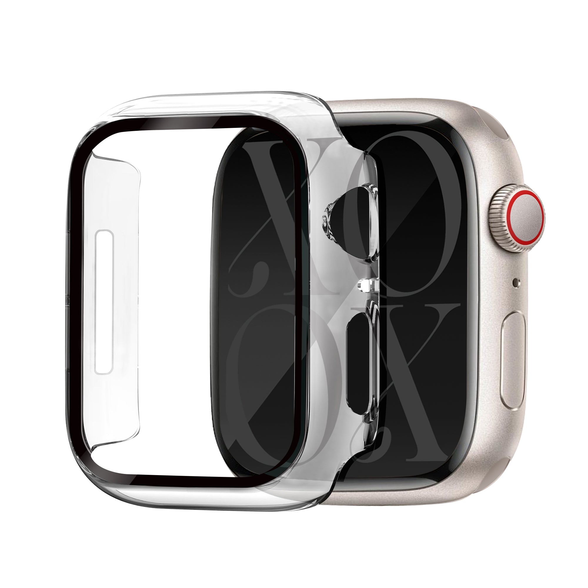 xoxo Wildhearts Coque Apple Watch - transparent