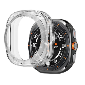 Bandz Coque TPU galvanisé Samsung Galaxy Watch Ultra (transparent)