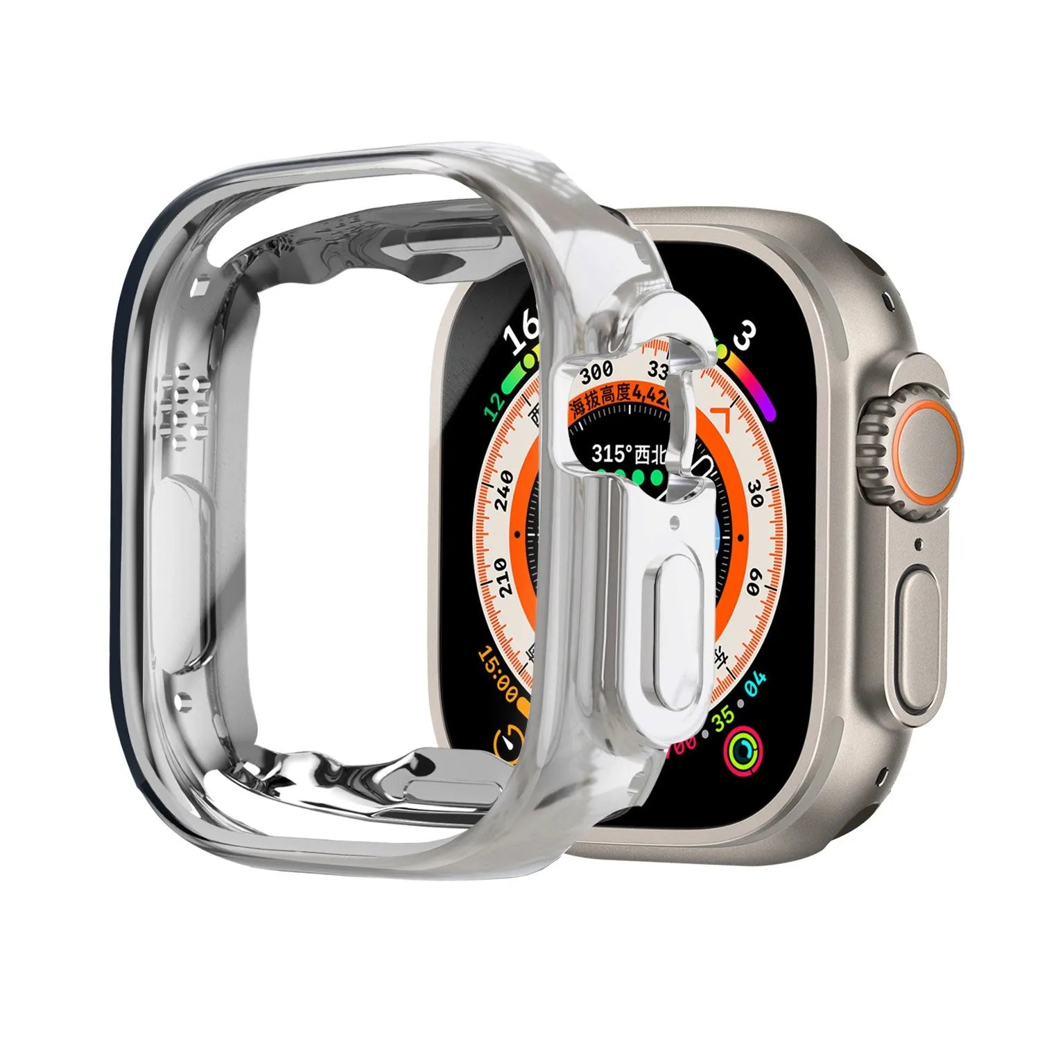Apple Watch Ultra TPU Case (White)