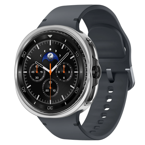 Bandz Coque TPU Samsung Galaxy Watch 8 Classic (argent)