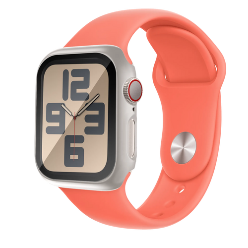 Bandz Apple Watch 10 & 11 - 46mm PC Case with Glass (Titanium)