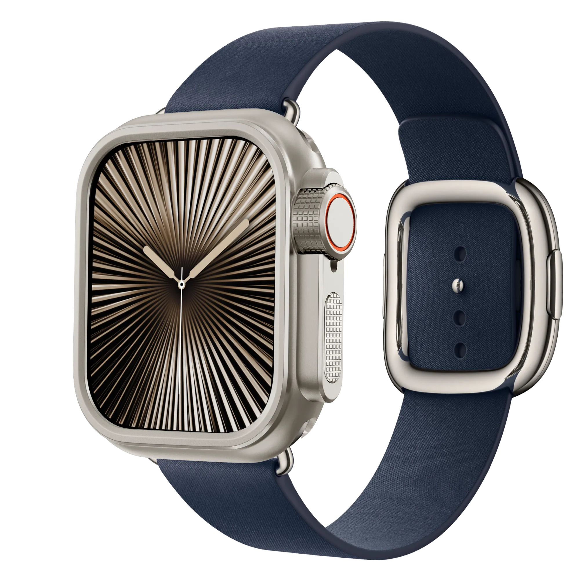Bandz Coque métallique Apple Watch (titane)