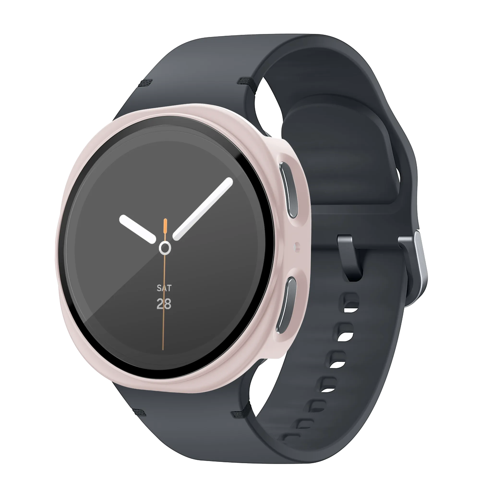 Bandz Coque PC avec verre Samsung Galaxy Watch 8 - 40mm (rose)