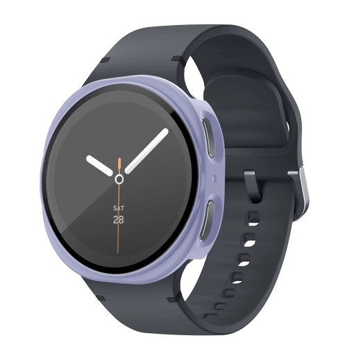 Bandz Coque PC avec verre Samsung Galaxy Watch 8 - 40mm (Purple)