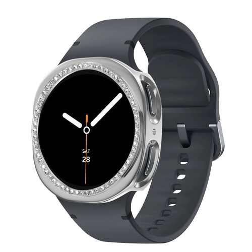 Bandz Coque PC Diamante Samsung Galaxy Watch 8 - 40mm (argent)