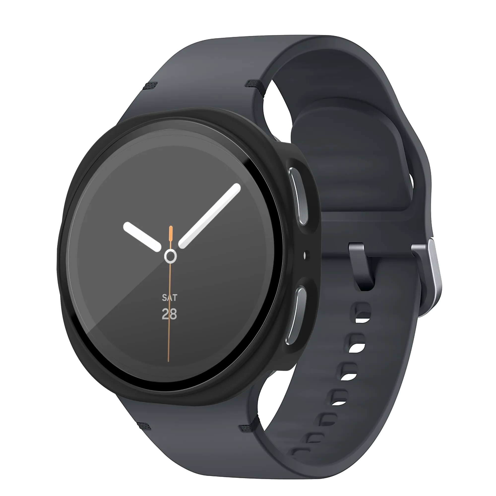 Bandz Coque PC avec verre Samsung Galaxy Watch 8 - 40mm (noir)