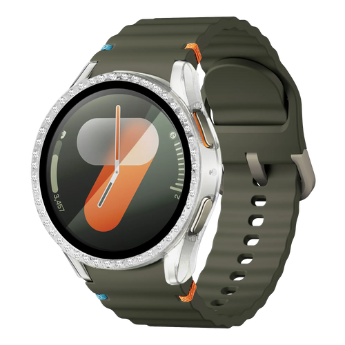 Coque diament avec verre Samsung Galaxy Watch 7 - 40mm (transparent)