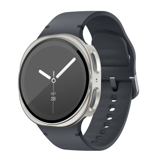 Bandz Coque PC avec verre Samsung Galaxy Watch 8 - 40mm (lumière stellaire)