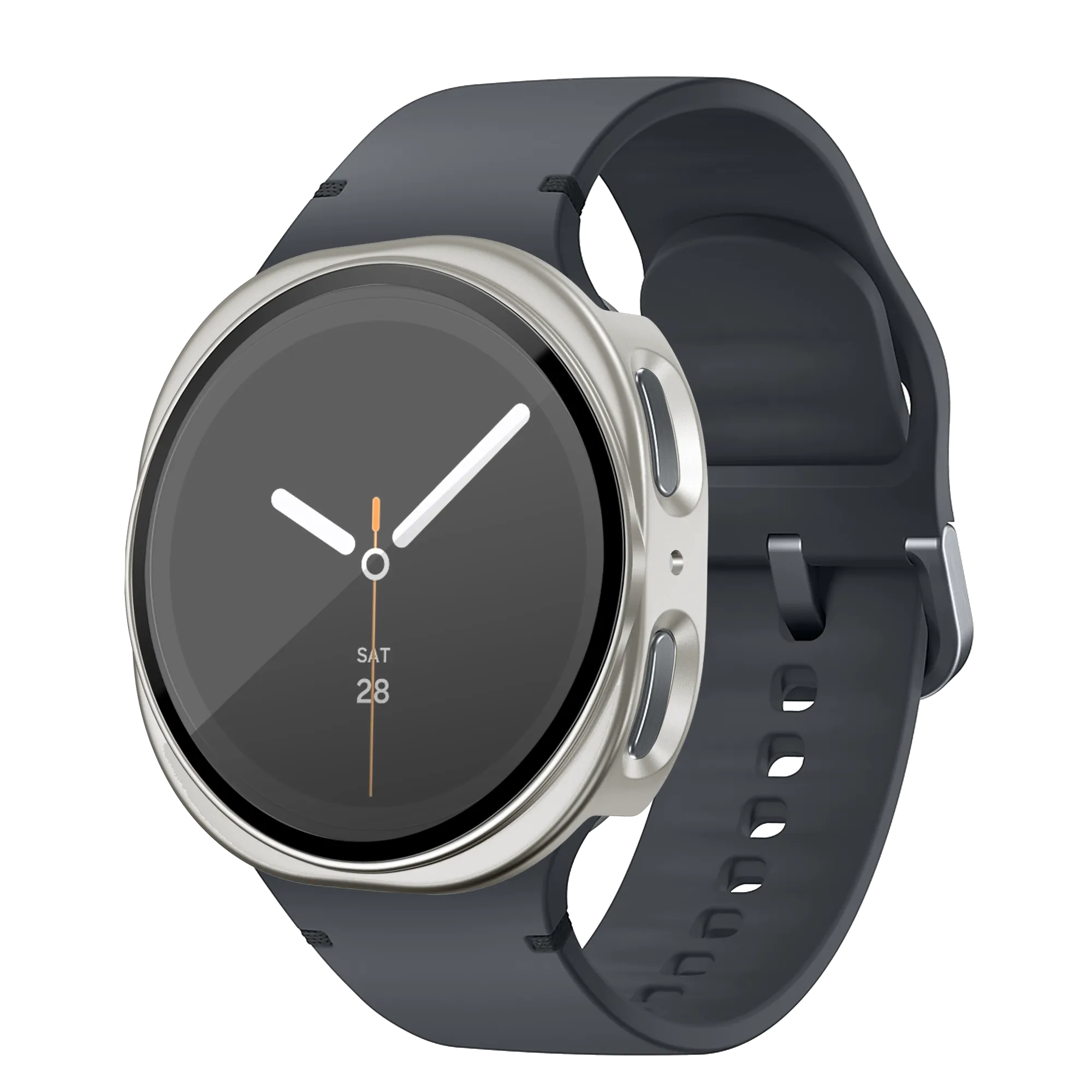 Bandz Coque PC avec verre Samsung Galaxy Watch 8 - 40mm (lumière stellaire)