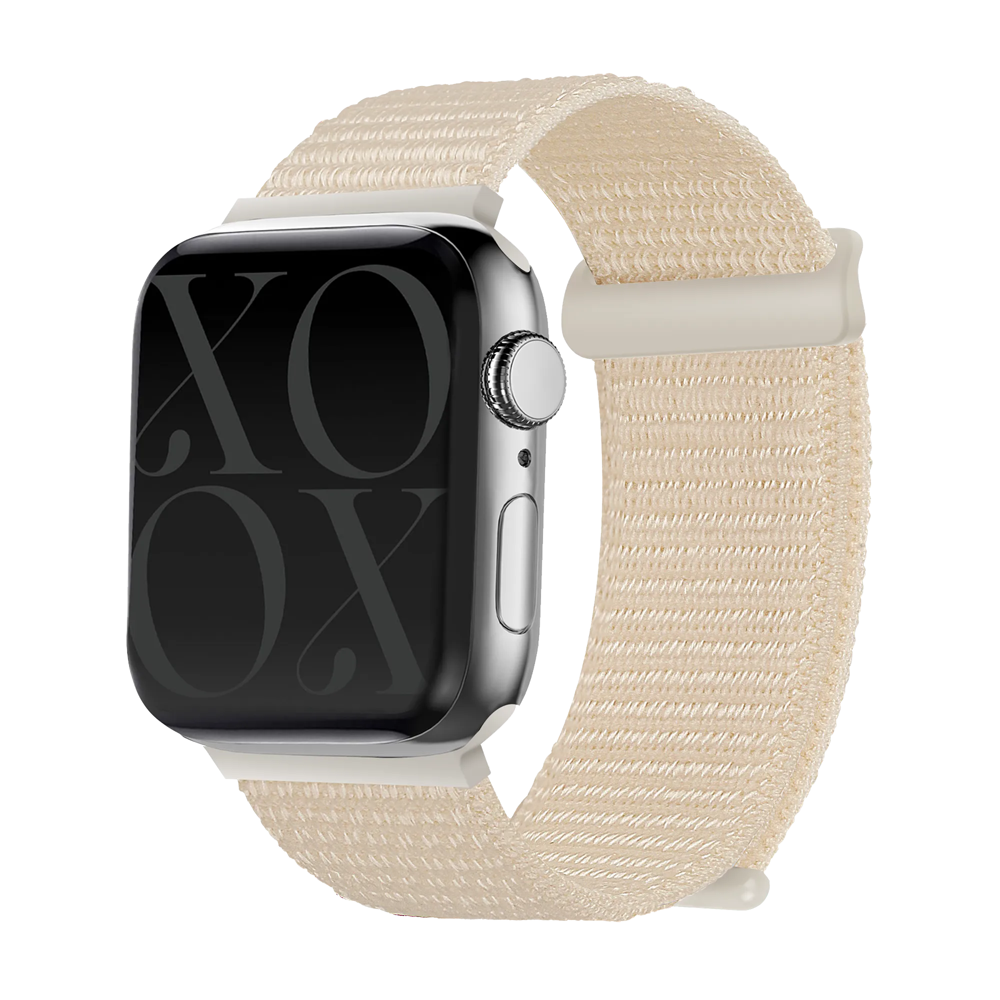 Bracelet nylon xoxo Wildhearts Apple Watch (pêche)