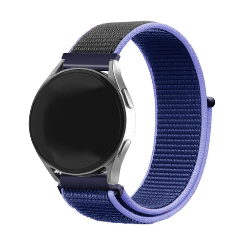 Garmin Venu 3 Nylon Strap (Blue/Black)