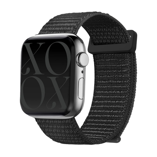Bracelet nylon xoxo Wildhearts Apple Watch (noir)