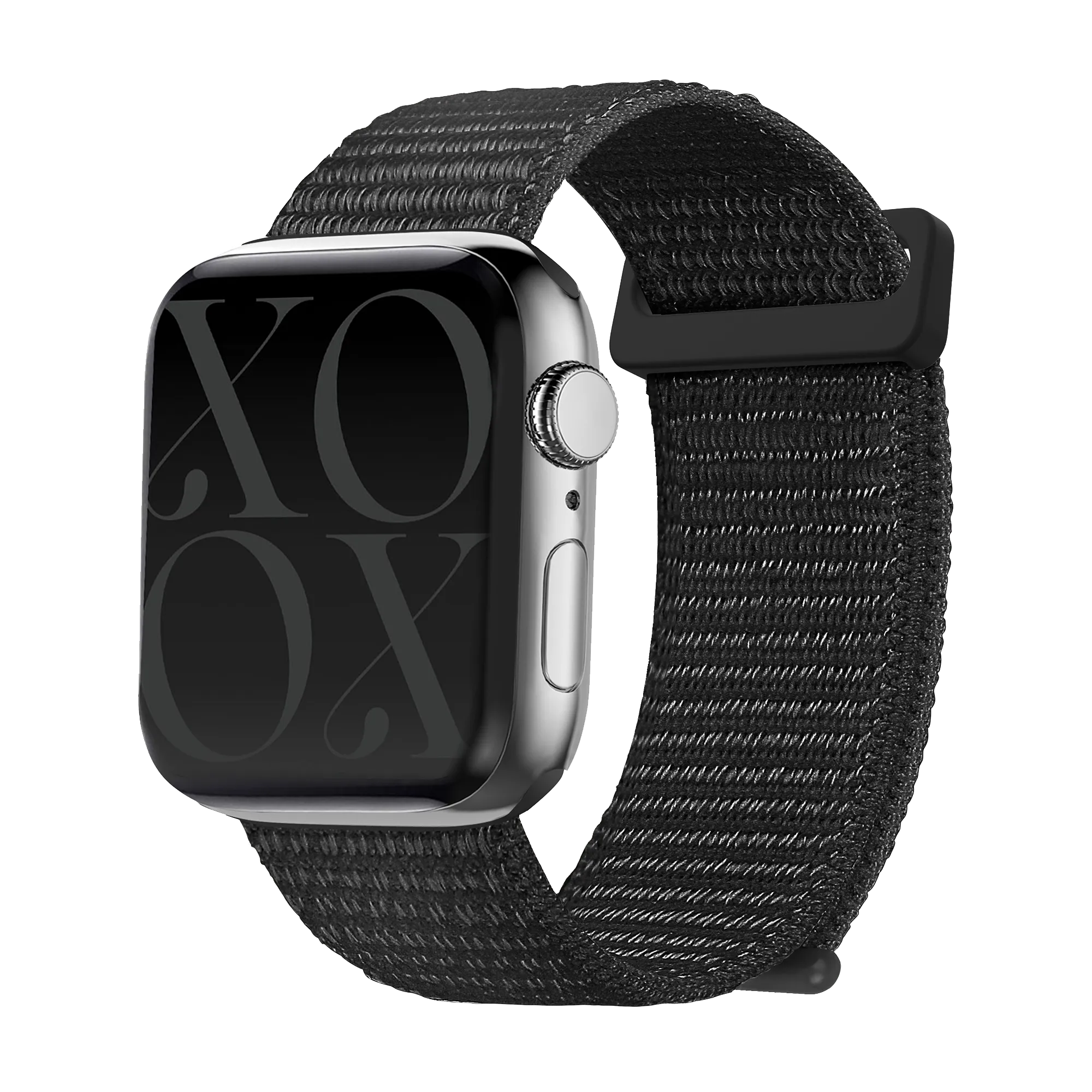 Bracelet nylon xoxo Wildhearts Apple Watch (noir)