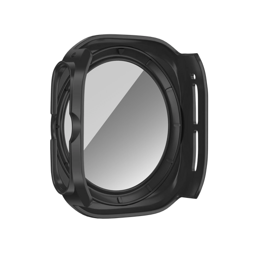 Bandz Coque PC avec verre Samsung Galaxy Watch Ultra (noir)