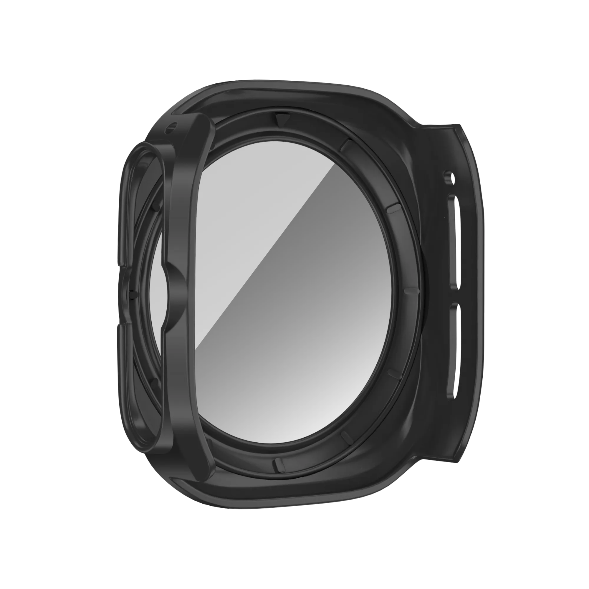 Bandz Coque PC avec verre Samsung Galaxy Watch Ultra (noir)
