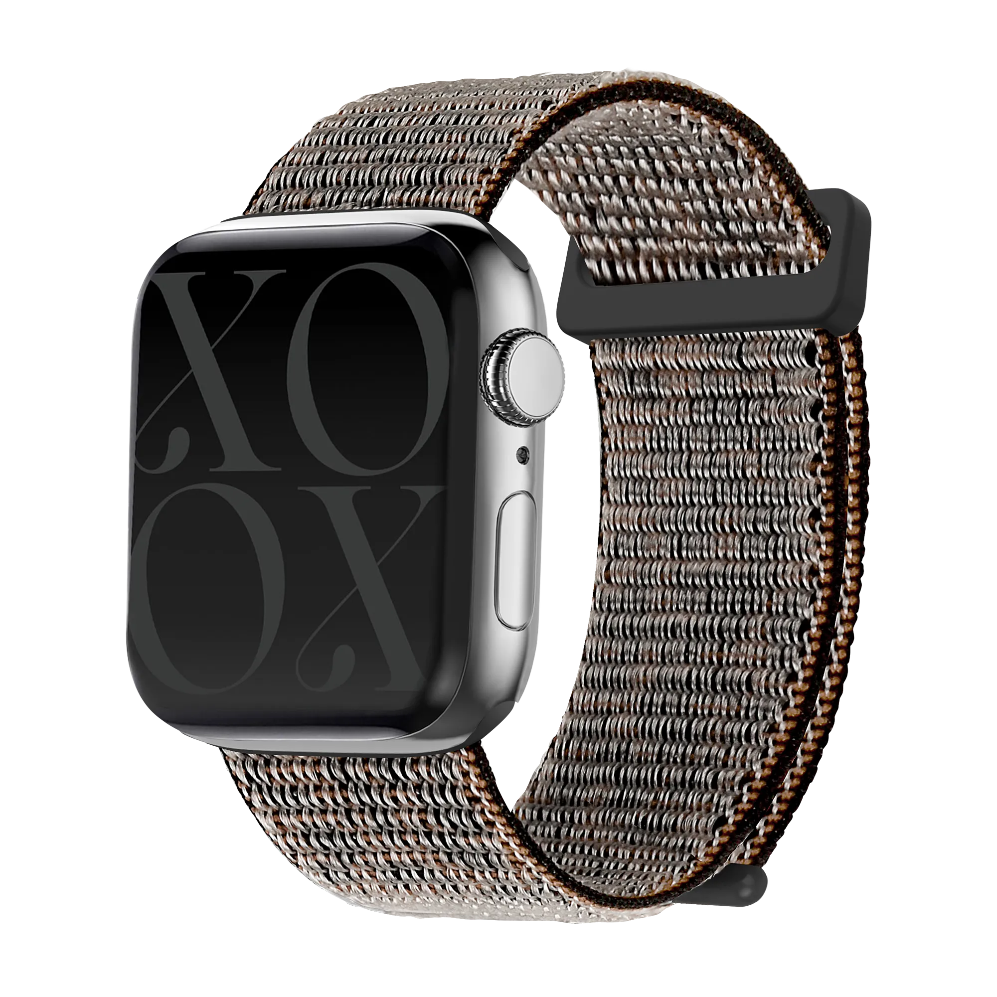 xoxo Wildhearts Apple Watch Nylon Strap (Black Leopard)