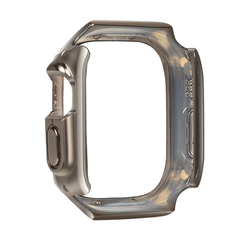 Bandz Apple Watch Ultra - 49mm Galvanized TPU Case  (Titanium)