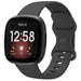 Bracelet silicone classique Fitbit Sense (noir)