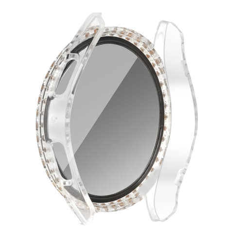 Coque diament avec verre Samsung Galaxy Watch 7 - 40mm (transparent)