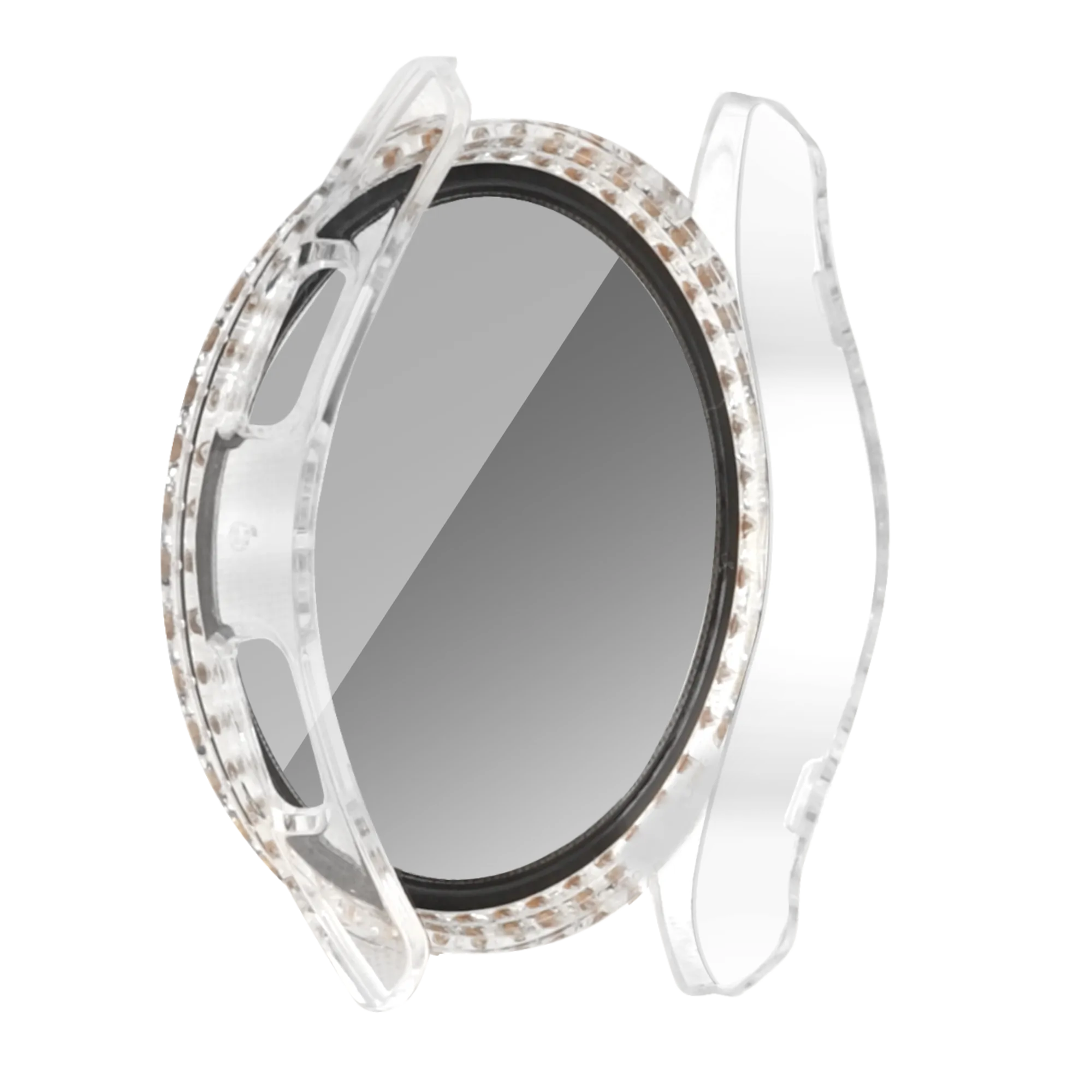 Coque diament avec verre Samsung Galaxy Watch 7 - 40mm (transparent)