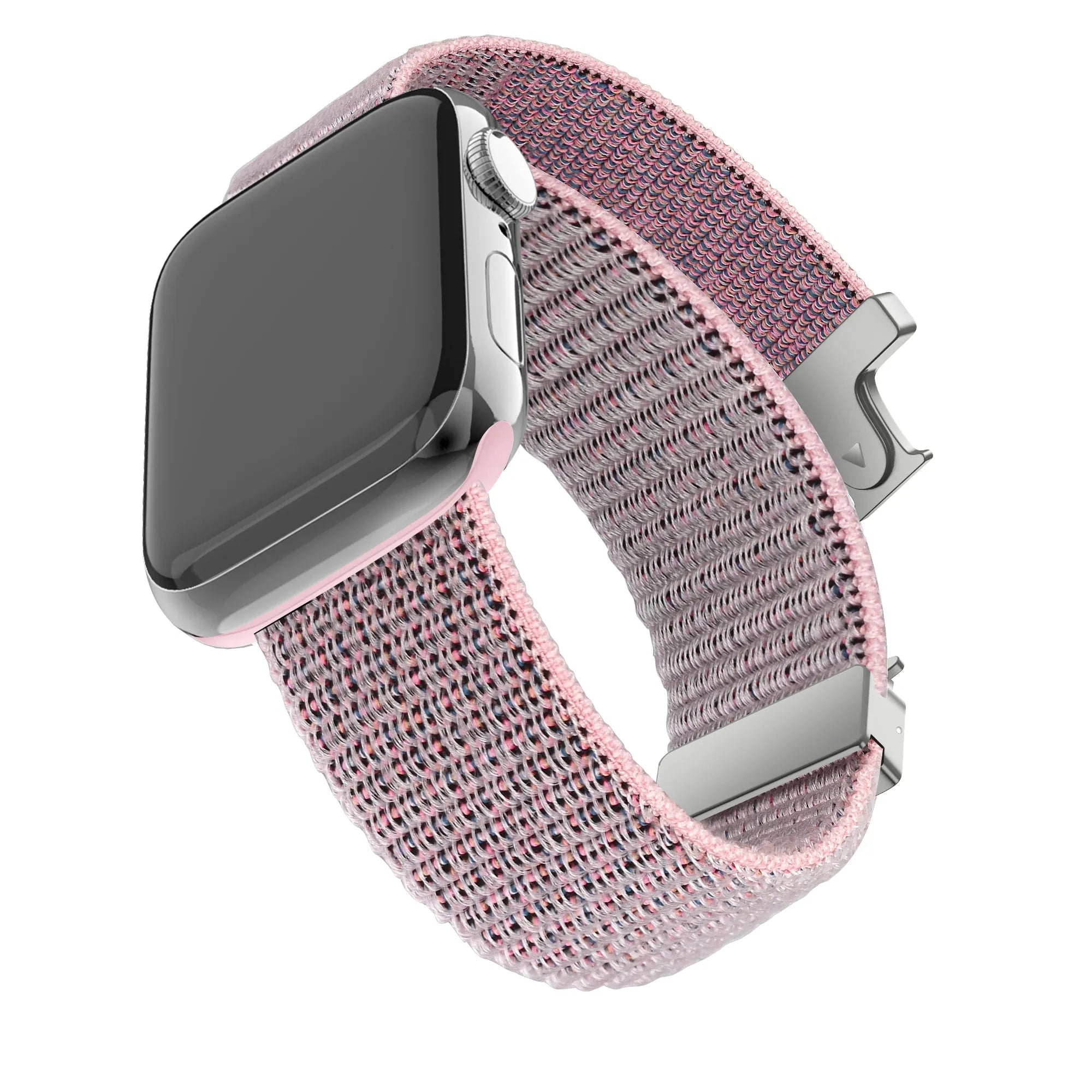 Bandz Bracelet nylon 'Classique' avec P-buckle Apple Watch (sable rose)