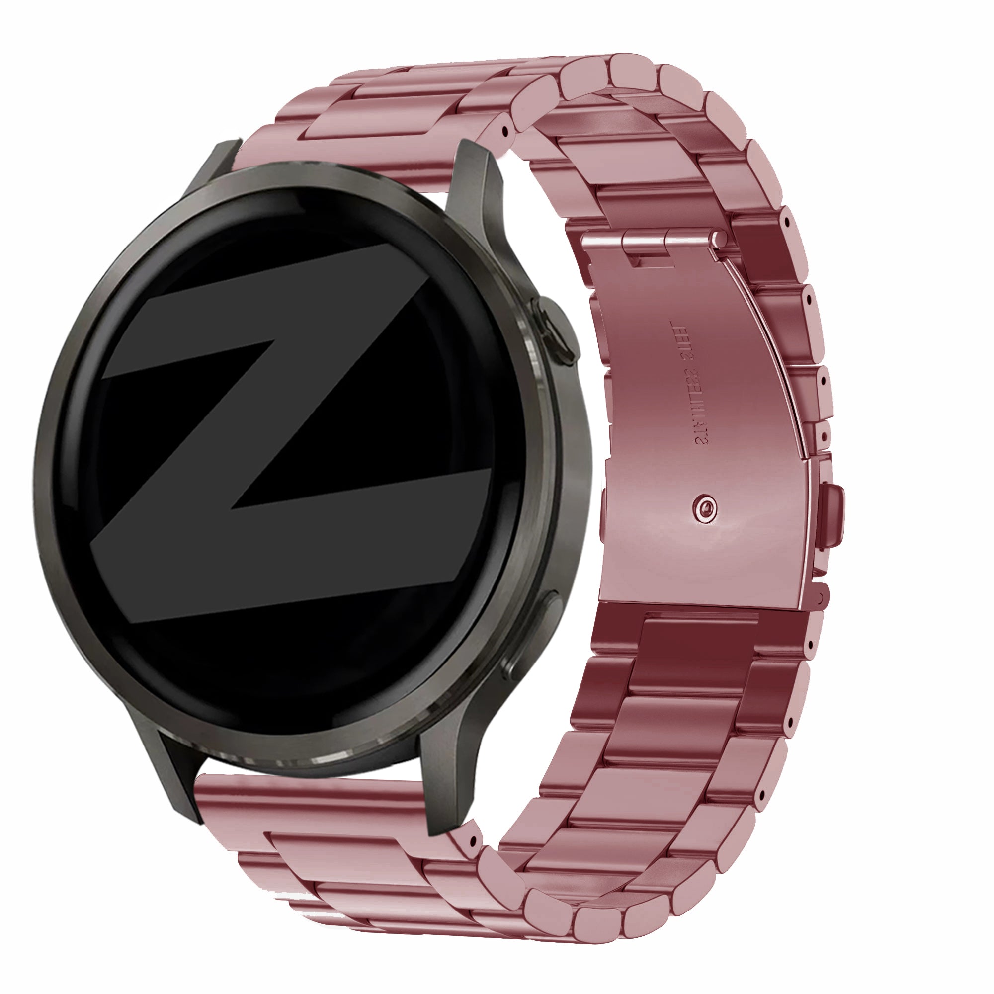 Bandz Bracelet acier 'Classic' Garmin Venu 3s (rose)