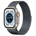 Bracelet milanais Apple Watch Ultra (espace gris)
